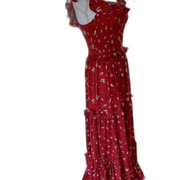 FORE Maxi Burgundy Gorgeous Dress - Picture 9 of 16